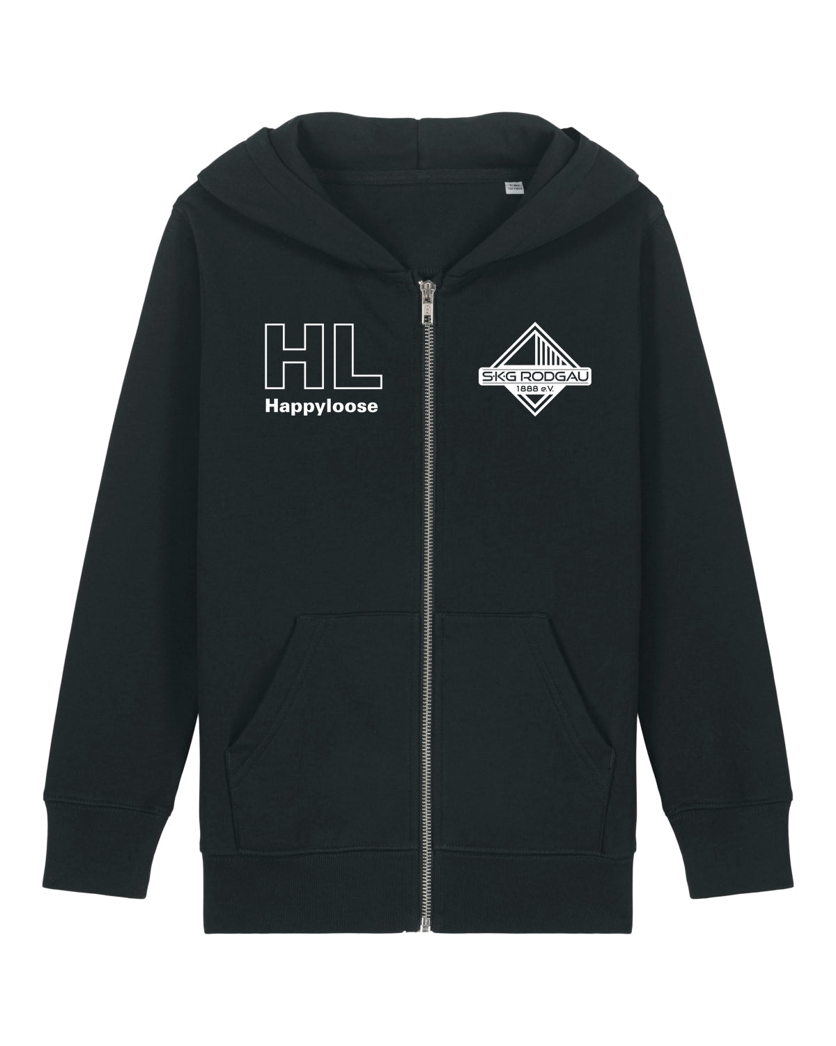 SKG | Zipper mit Backprint | Kids | Black