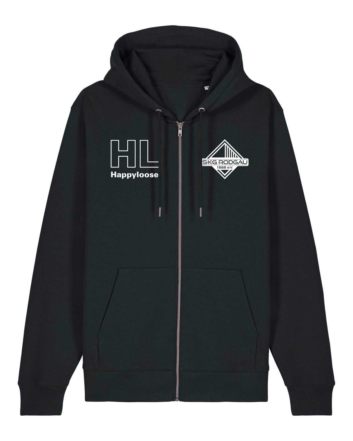 SKG | Zipper mit Backprint | Unisex | Black