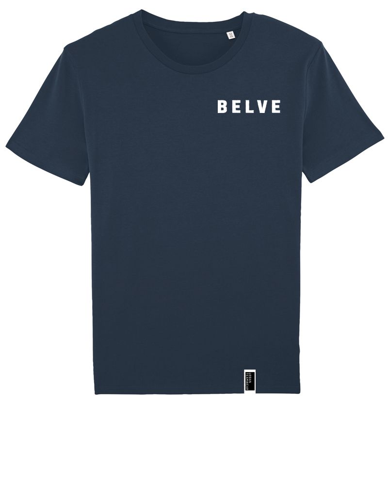 Belve | Shirt mit Backprint | unisex | navy