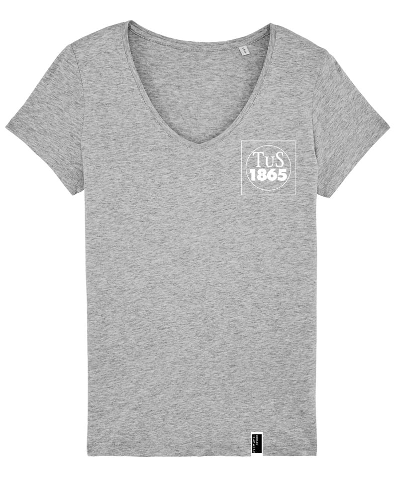 TuS EHR | V-Shirt | wmn | light grey