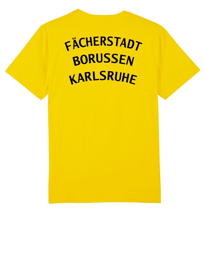 FAEBO | Shirt mit Backprint | unisex | yellow