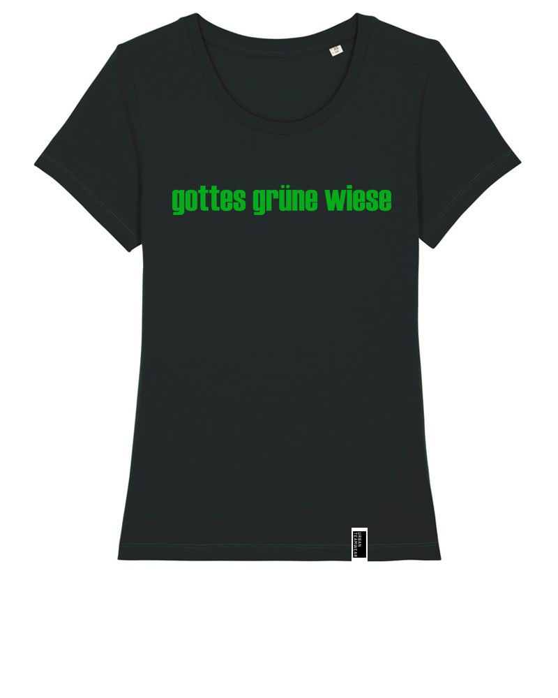 gottes grüne wiese | Shirt | wmn | black