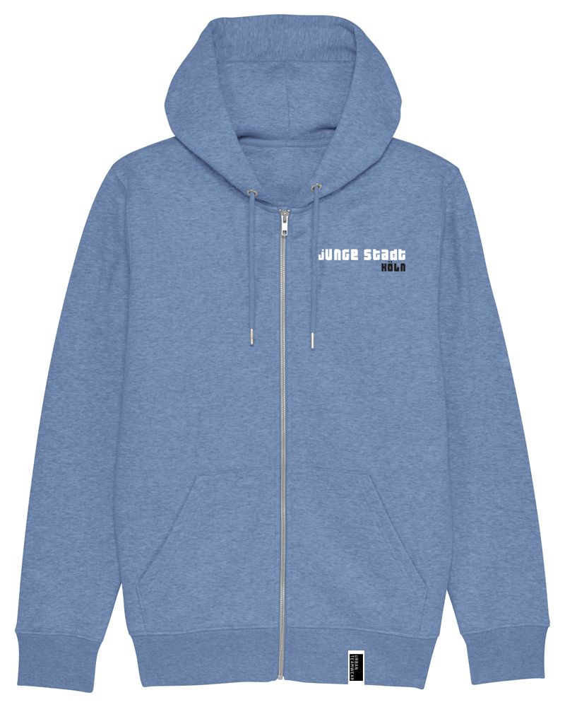 JSK Zipper men light blue URBAN TEAMWEAR