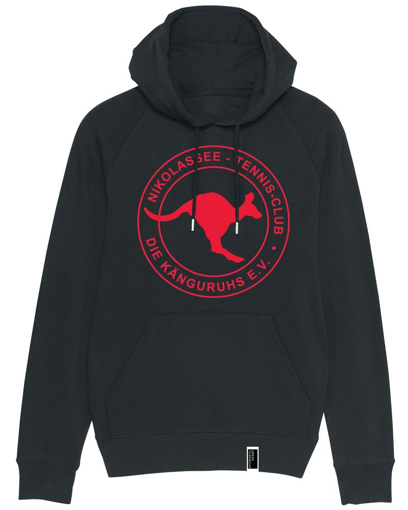 Black and red mens hoodie online