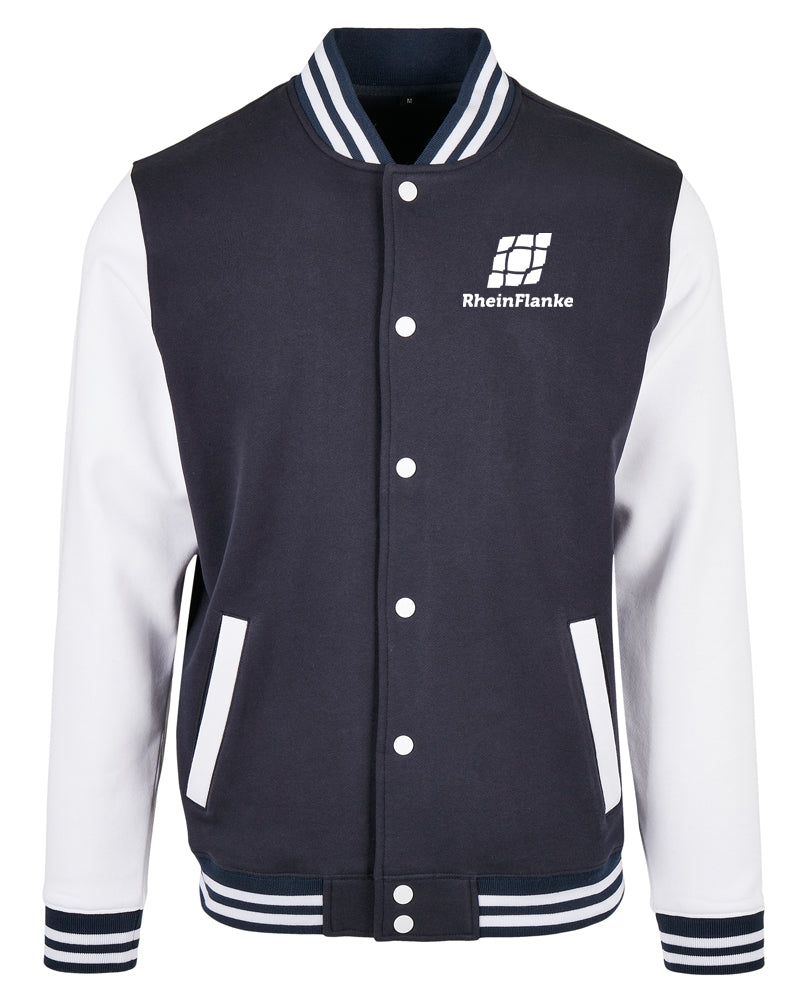 RF | College Jacket mit Backprint | unisex | navy/white