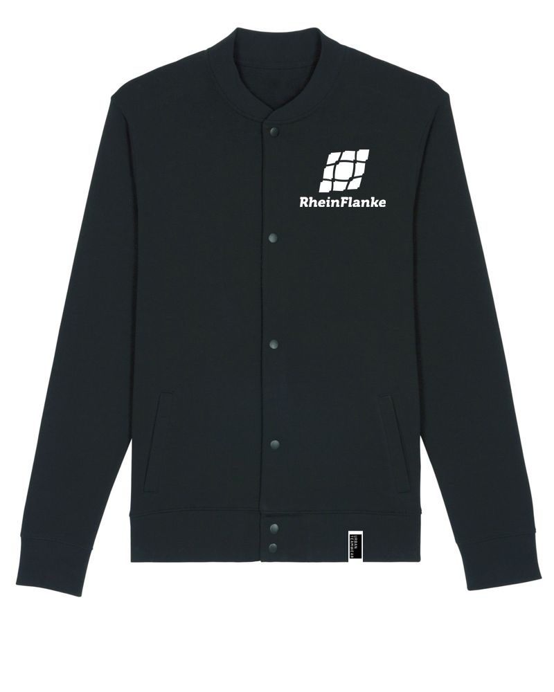 RF | College Jacket mit Backprint | unisex | black