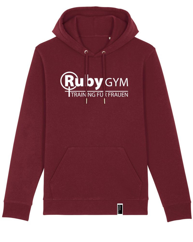 RubyGYM | Hoodie | unisex | burgundy