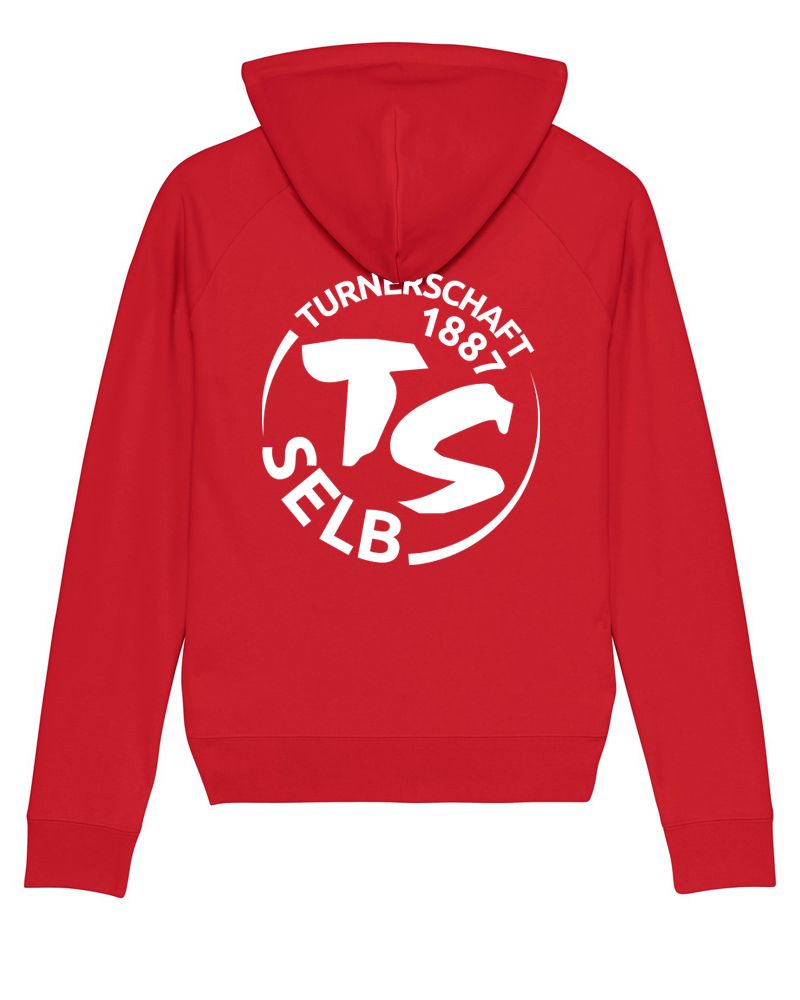 TS Selb | Hoodie mit Backprint | wmn | red