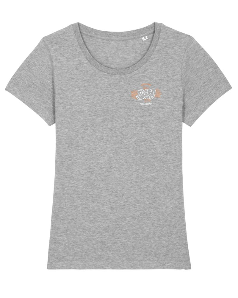 SGH | Shirt | wmn | light grey orange