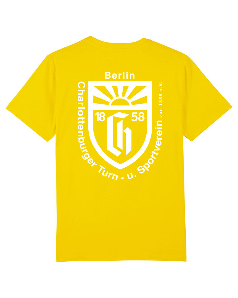 CH 1858 | Shirt mit Backprint | men | yellow