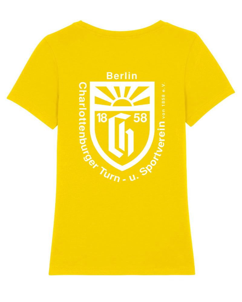 CH 1858 | Shirt mit Backprint | wmn | yellow