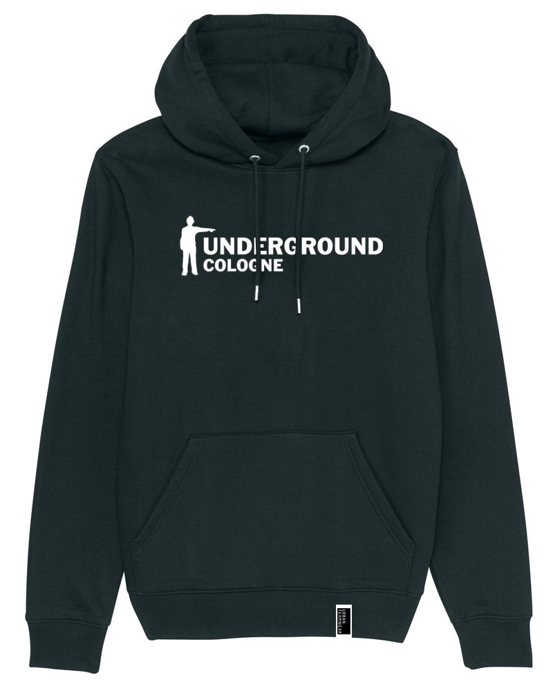 Underground | Hoodie | unisex | black